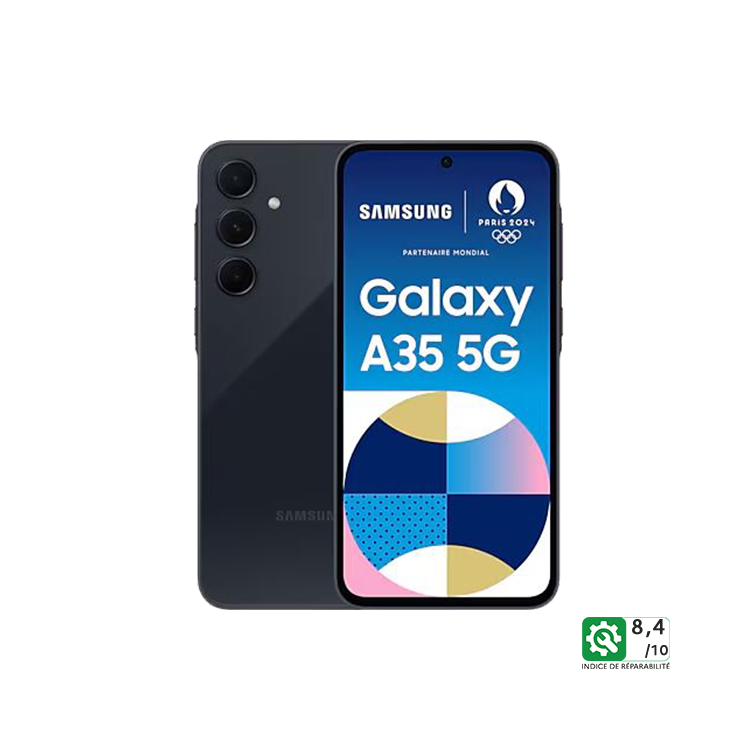 SAMSUNG Galaxy A35 5G Bleu Nuit (6Go / 128Go)