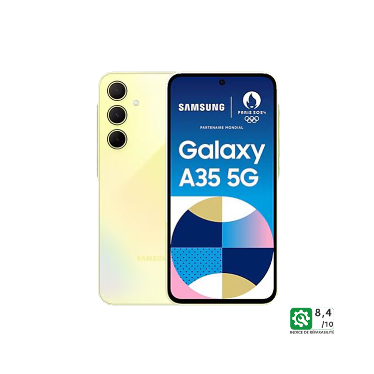 SAMSUNG Galaxy A35 5G Jaune (6Go / 128Go)